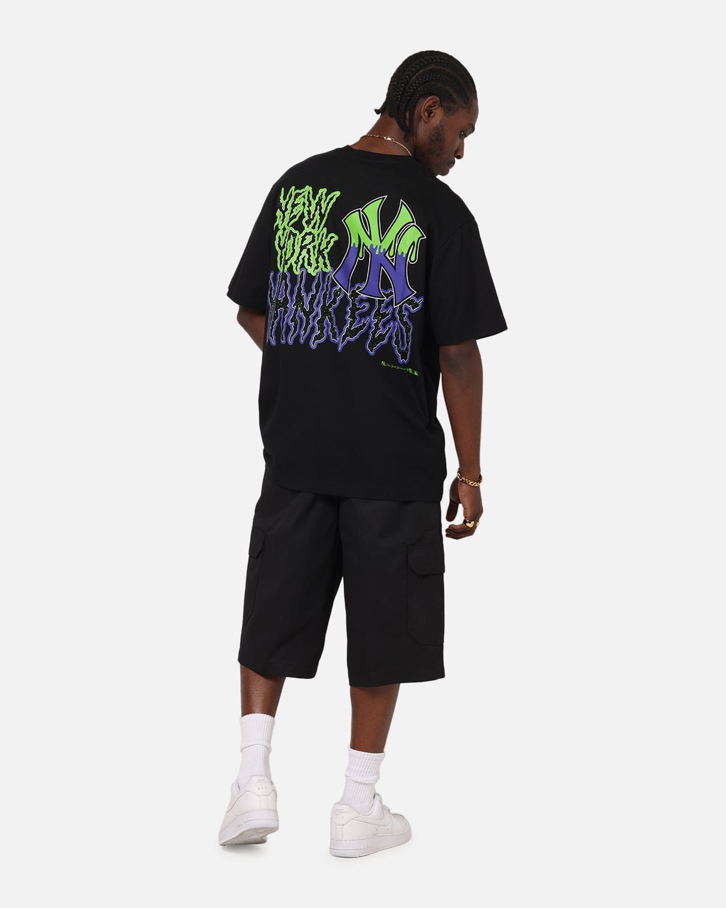 New Era New York Yankees Drip T - Shirt Black