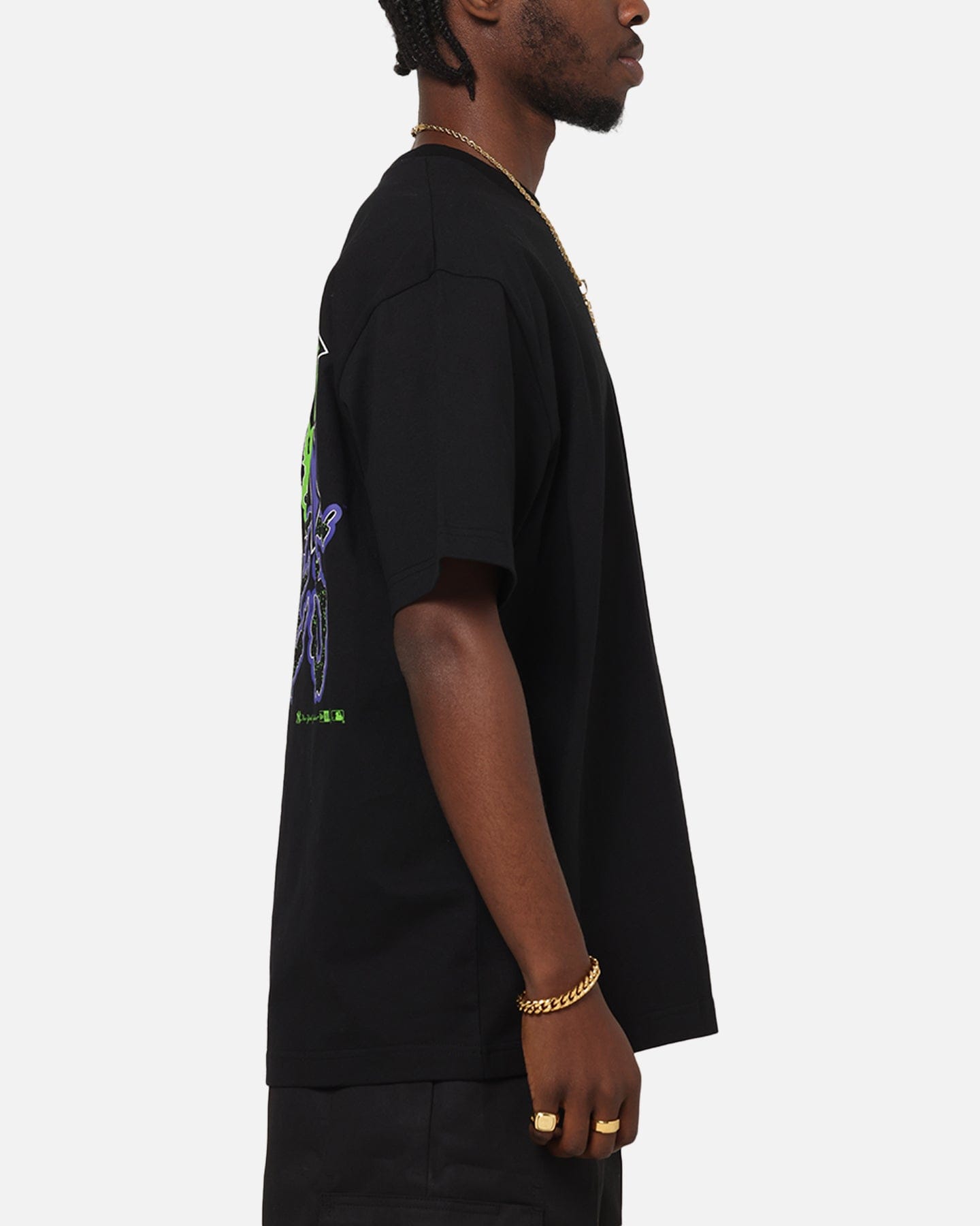 New Era New York Yankees Drip T - Shirt Black