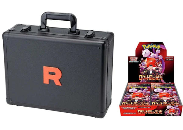 Pokemon 2025 Pokémon Scarlet & Violet Glory of the Rocket Team Attache Case Set (With Booster Box)