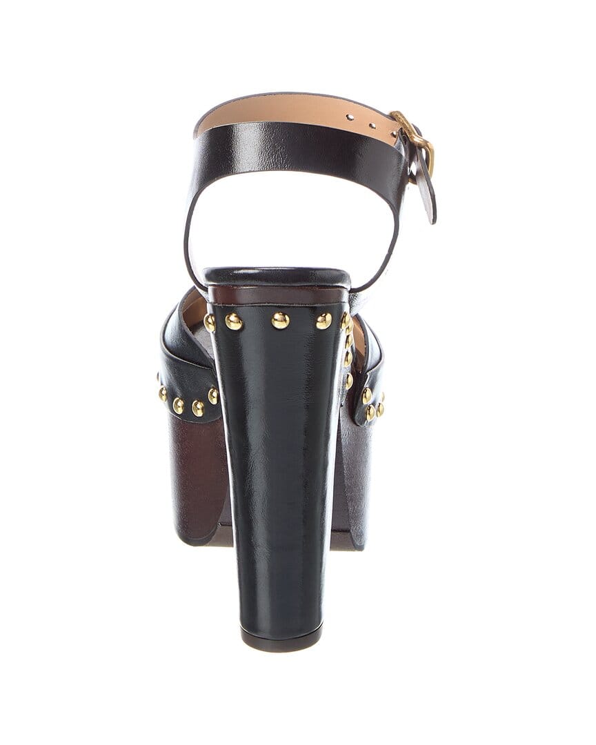 Chloé Meret Leather Platform Clog