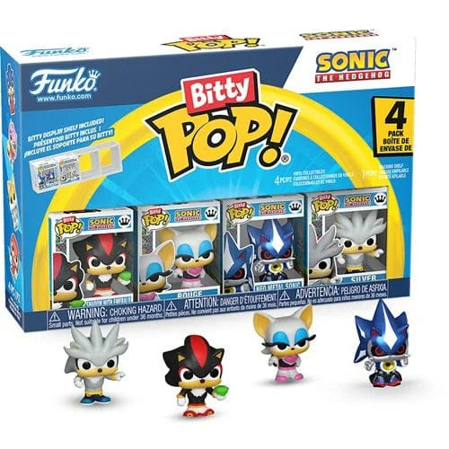 Funko Bitty Pop! Sonic the Hedgehog Mini - Figure 4 - Pack - Select Figure(s)