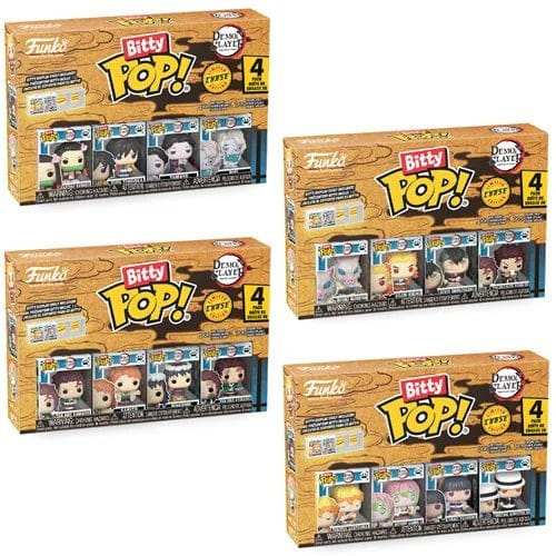 Funko Bitty Pop! Demon Slayer Mini - Figure 4 - Pack Specialty - Select Figure(s)