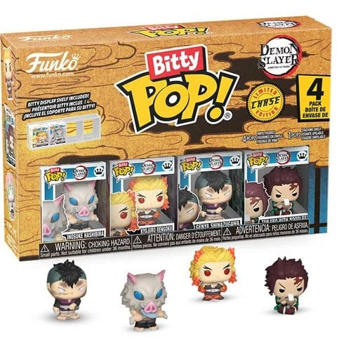 Funko Bitty Pop! Demon Slayer Mini - Figure 4 - Pack Specialty - Select Figure(s)