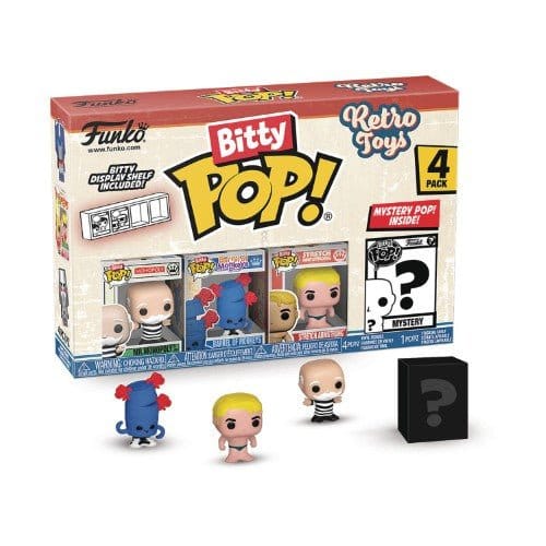 Funko Retro Toys Bitty Pop! Mini - Figure 4 - Pack - Select Set(s)