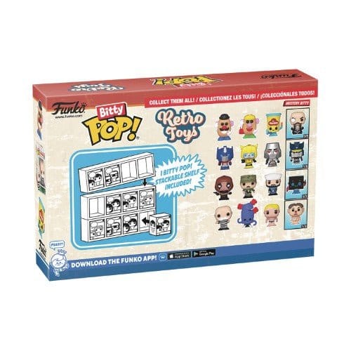 Funko Retro Toys Bitty Pop! Mini - Figure 4 - Pack - Select Set(s)