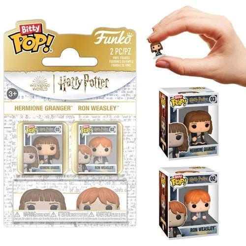 Funko Bitty Pop! Harry Potter Mini - Figure 2 - Pack - Select Figures