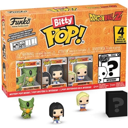Funko Dragon Ball Z Bitty Pop! Mini - Figure 4 - Pack - Select Set(s)