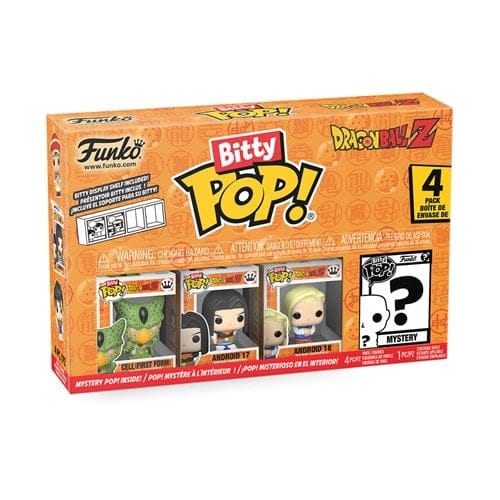Funko Dragon Ball Z Bitty Pop! Mini - Figure 4 - Pack - Select Set(s)