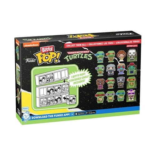 Funko Bitty Pop! Teenage Mutant Ninja Turtles Comics Mini - Figure 4 - Pack - Select Set(s)