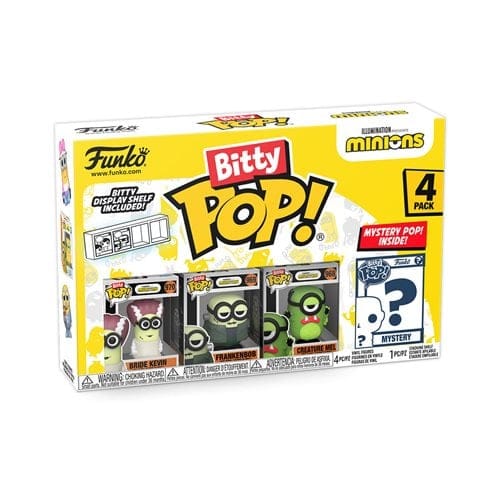 Funko Bitty Pop! Minions Mini - Figure 4 - Pack - Select Set(s)