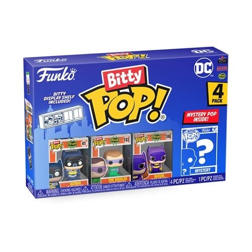 Funko Bitty Pop! Batman 1966 Mini - Figure 4 - Pack - Select Set(s)