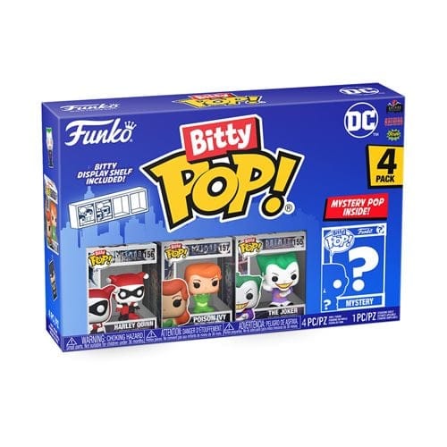 Funko Bitty Pop! Batman 1966 Mini - Figure 4 - Pack - Select Set(s)