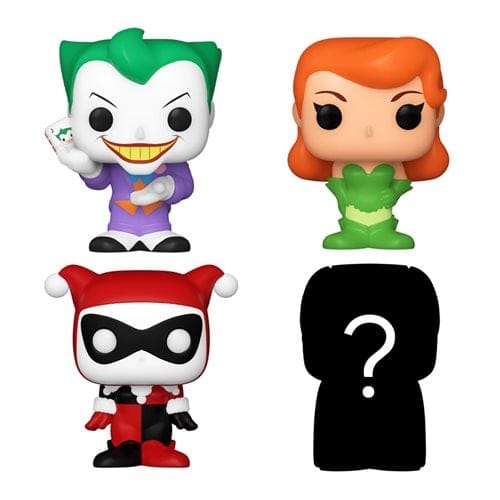 Funko Bitty Pop! Batman 1966 Mini - Figure 4 - Pack - Select Set(s)