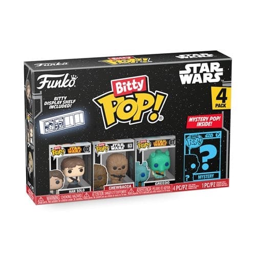 Funko Bitty Pop! Star Wars Mini - Figure 4 - Pack - Select Figure(s)