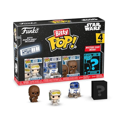 Funko Bitty Pop! Star Wars Mini - Figure 4 - Pack - Select Figure(s)