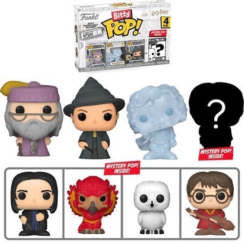 Funko Bitty Pop! Harry Potter - Mini - Figure 4 - Pack - Select Set(s)