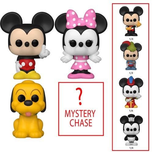 Funko Bitty Pop! Disney Classics Mini - Figure 4 - Pack - Select Set(s)