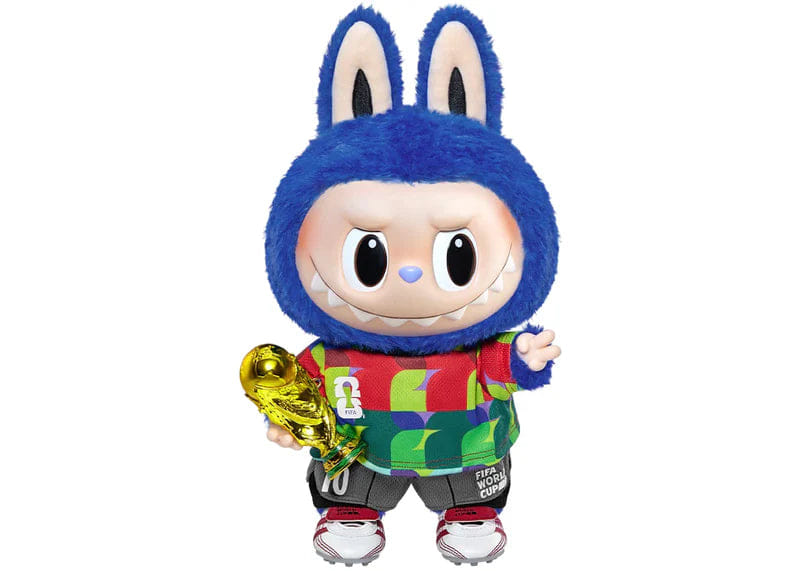 the monsters Pop Mart THE MONSTERS x FIFA SERIES Labubu Catch the Win Vinyl Plush Doll