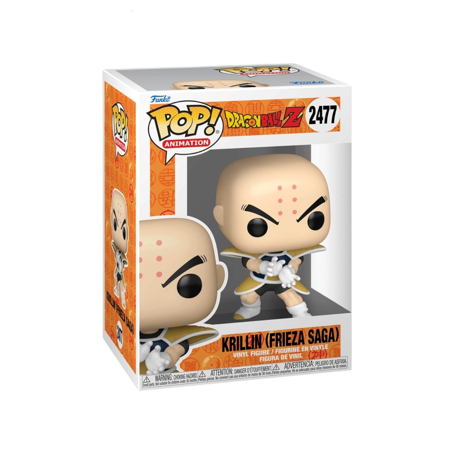 Dragon Ball Z Krillin (Frieza Saga) #2477 Funko Pop! - Dragon Ball Z - PREORDER