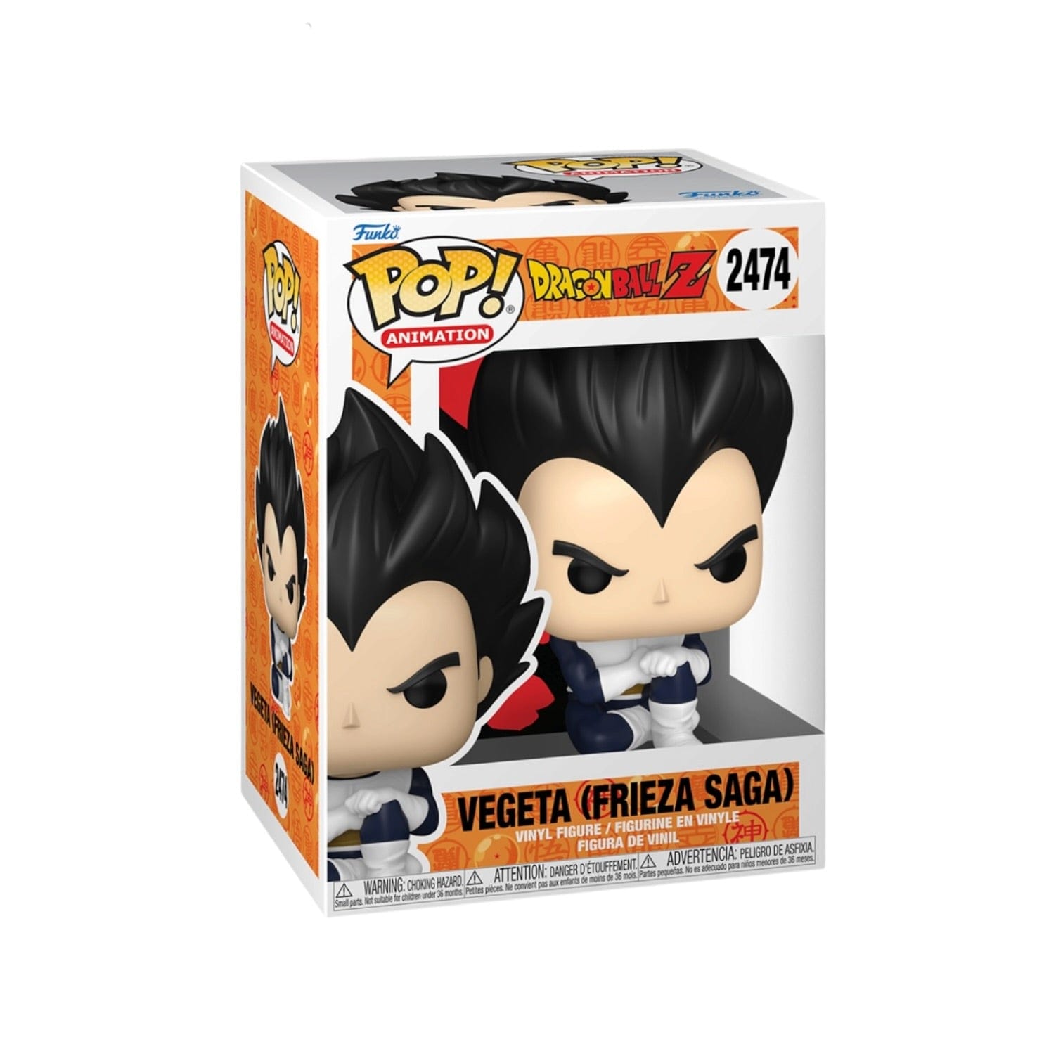 Dragon Ball Z Vegeta (Frieza Saga) #2474 Funko Pop! - Dragon Ball Z - PREORDER