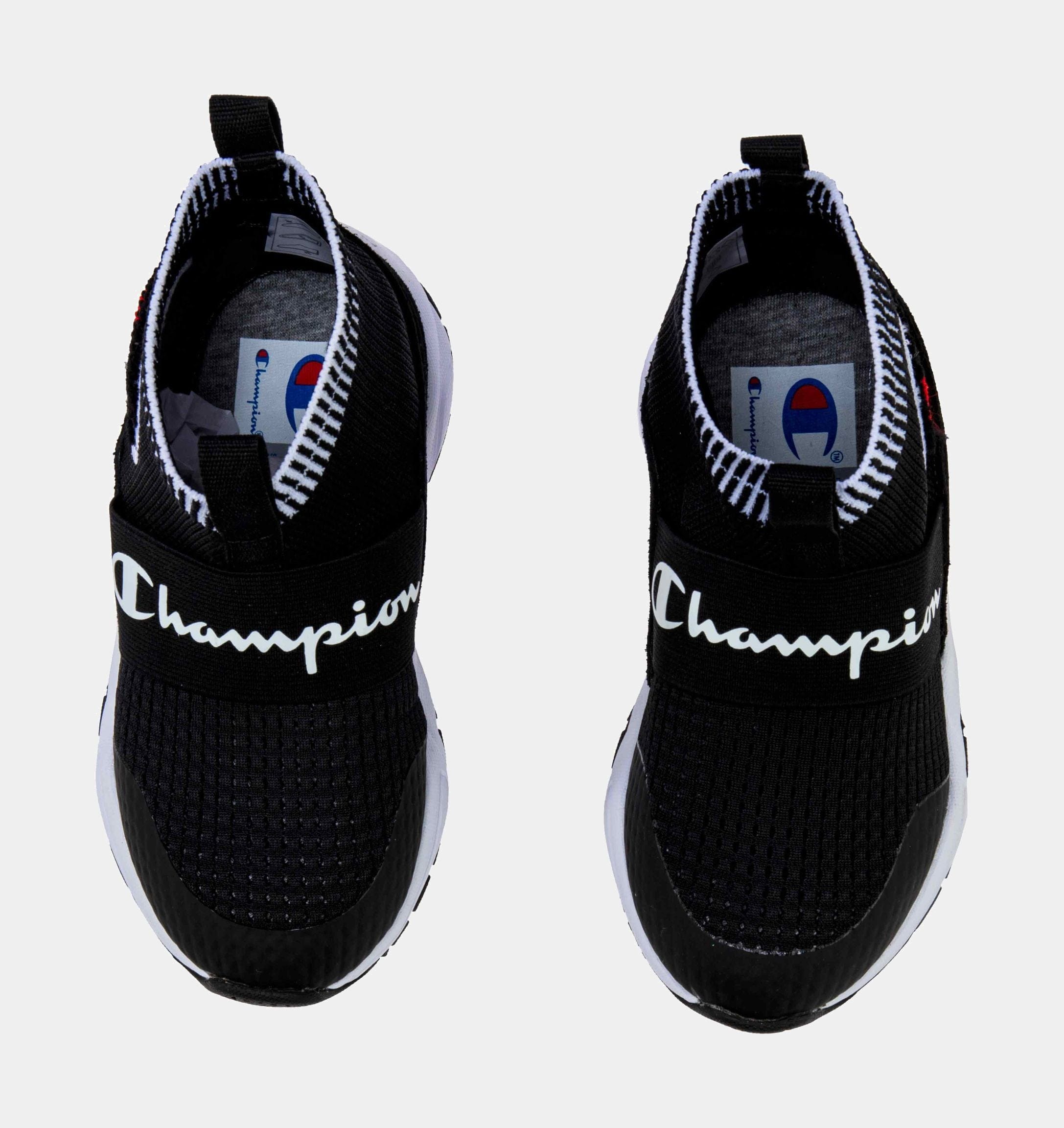 Champion Rally Pro Infant Toddler Lifestyle Shoes (Black/White)