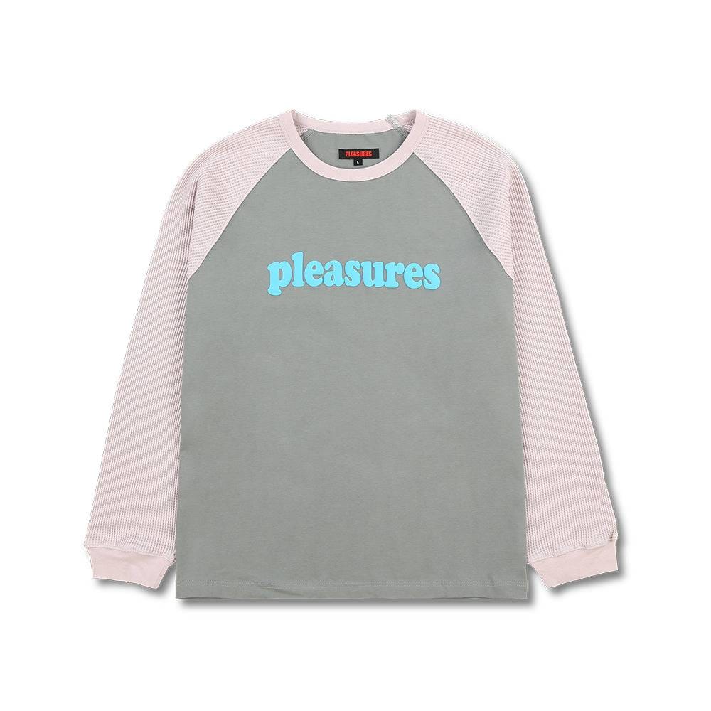Pleasures Intercourse Raglan Long Sleeve - Grey