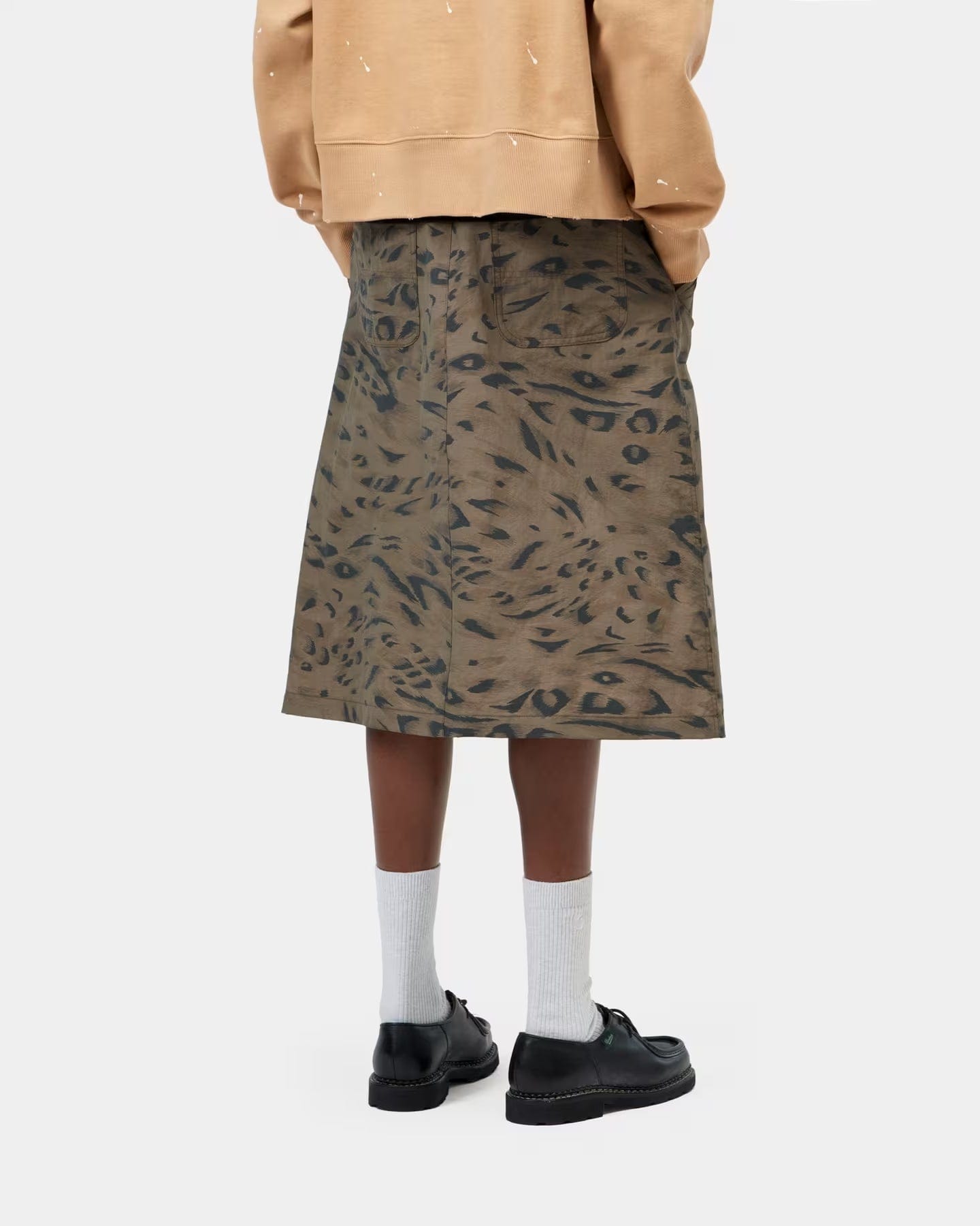 Carhartt WIP Falda media camuflaje Carhartt WIP Travon para mujer
