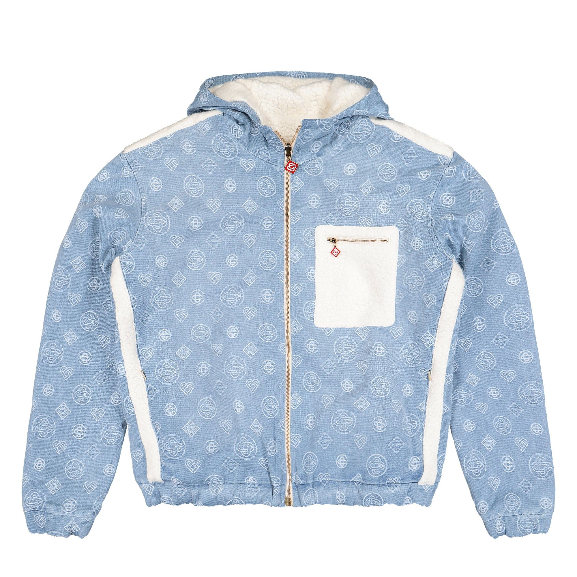 Casablanca Cashmere Terry Denim Reversible Jacket