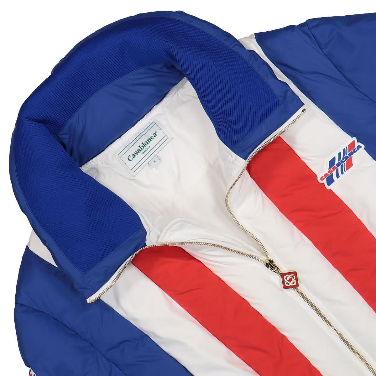 Casablanca Curve Panel Puffer Jacket