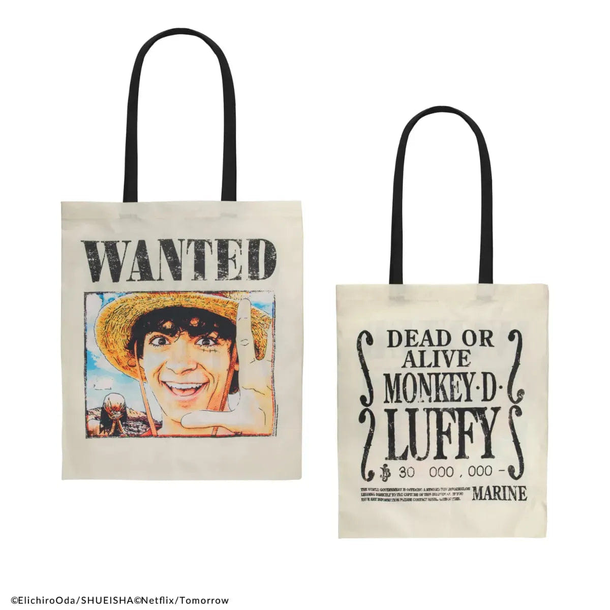 Cinereplicas One Piece (2023) - Wanted Luffy Tote Bag