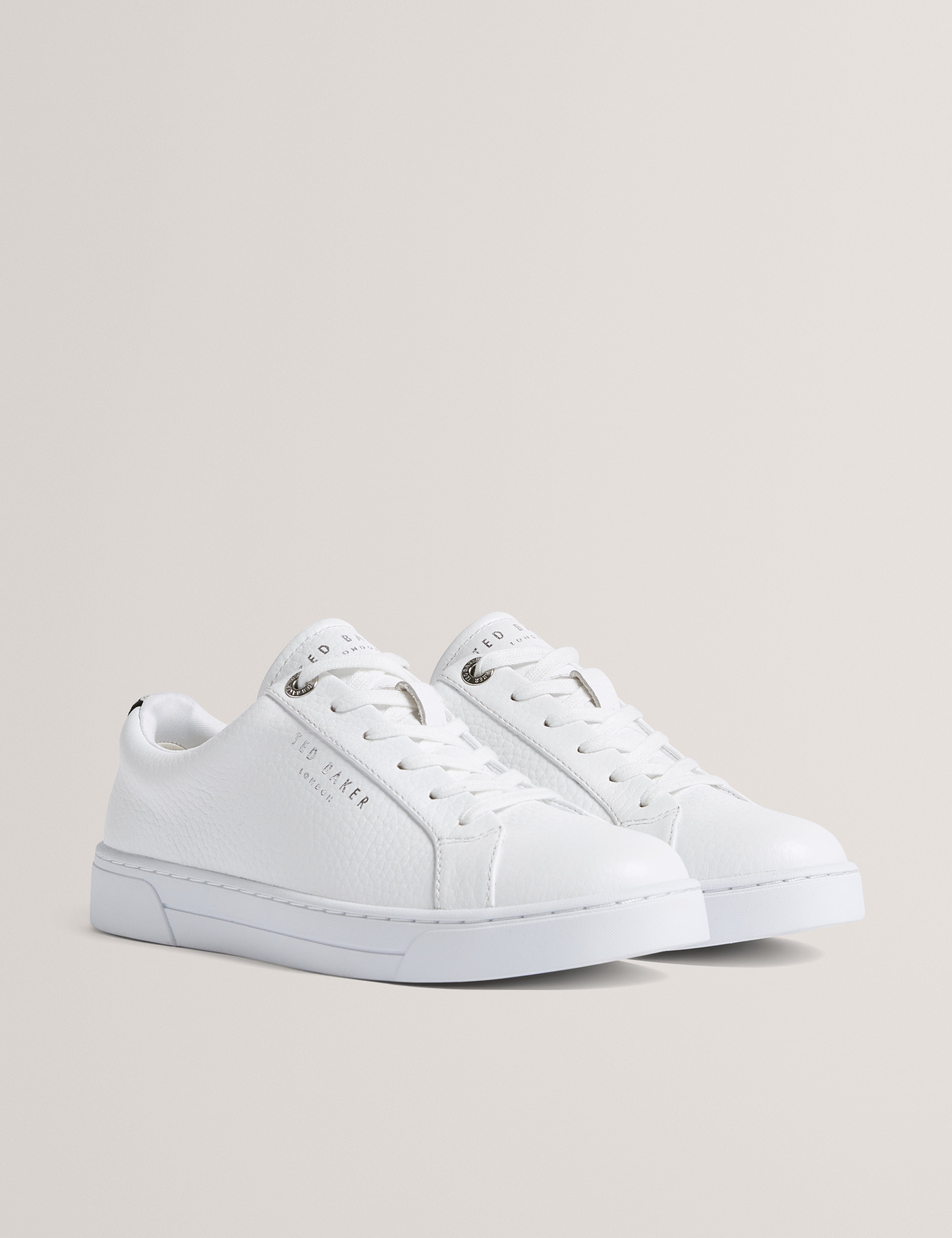 WHITE* Artoli Webbing Detail Trainer White