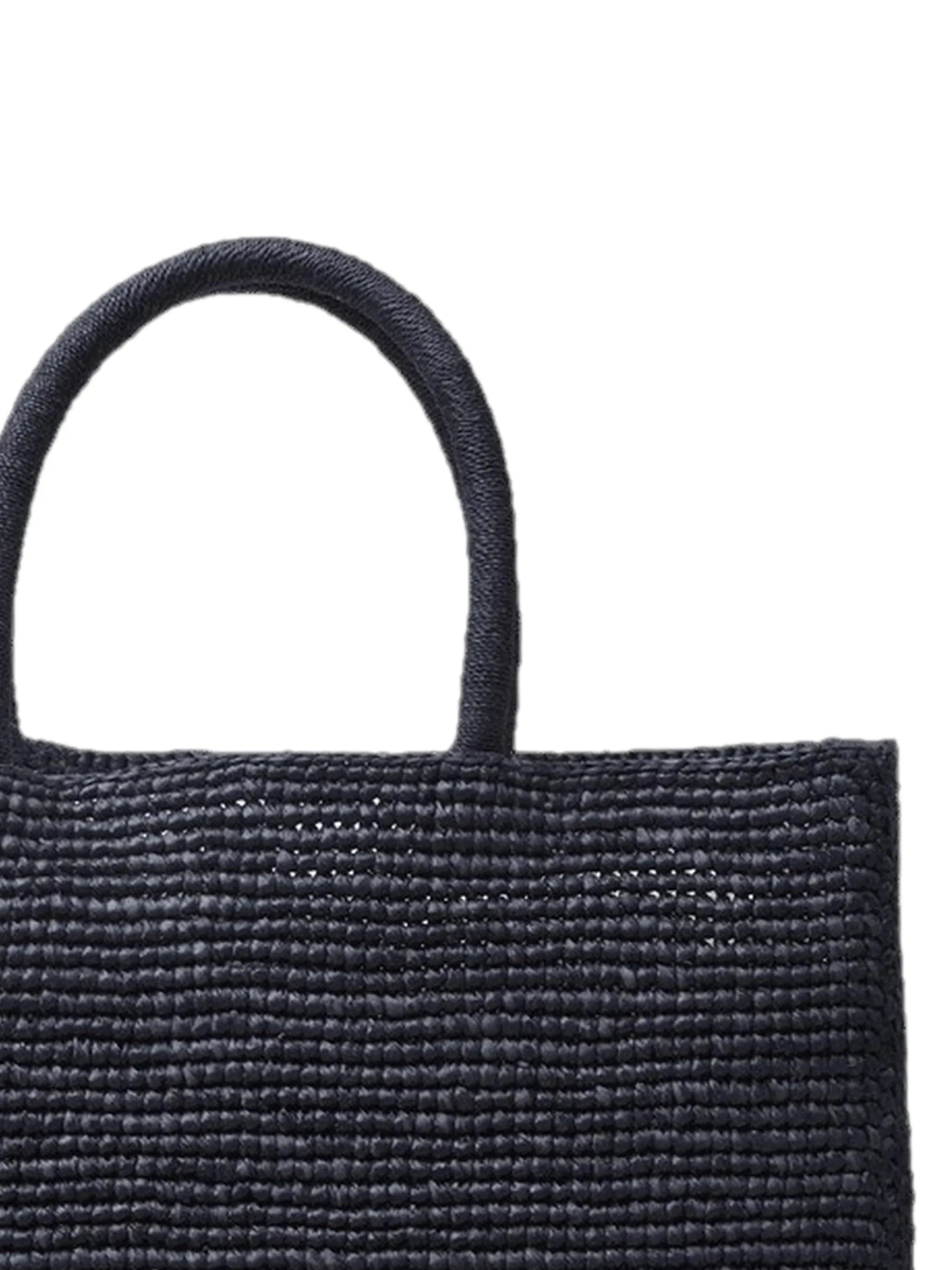 Lié Studio small The Charlotte raffia tote bag