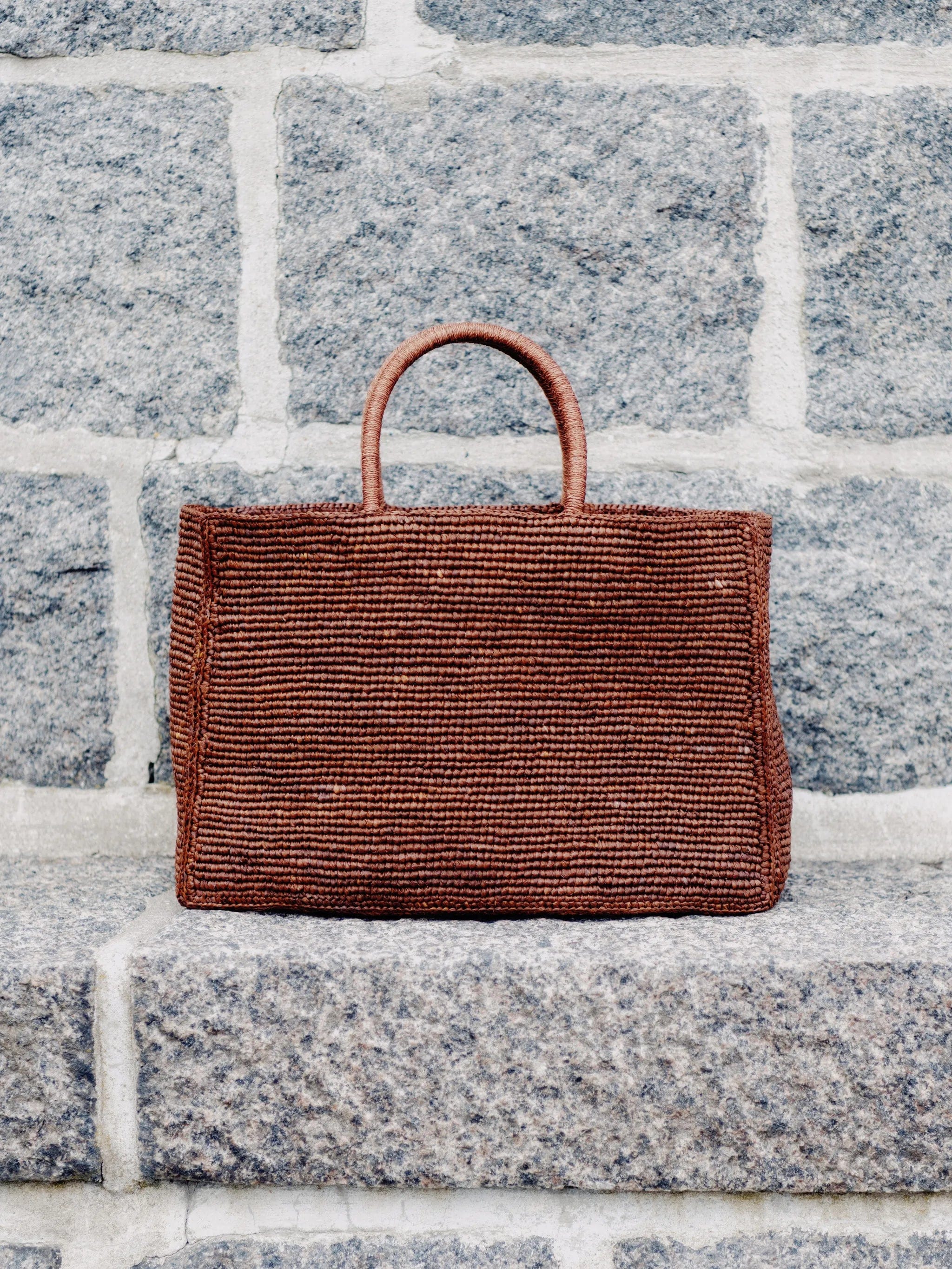 Lié Studio large The Charlotte raffia tote bag