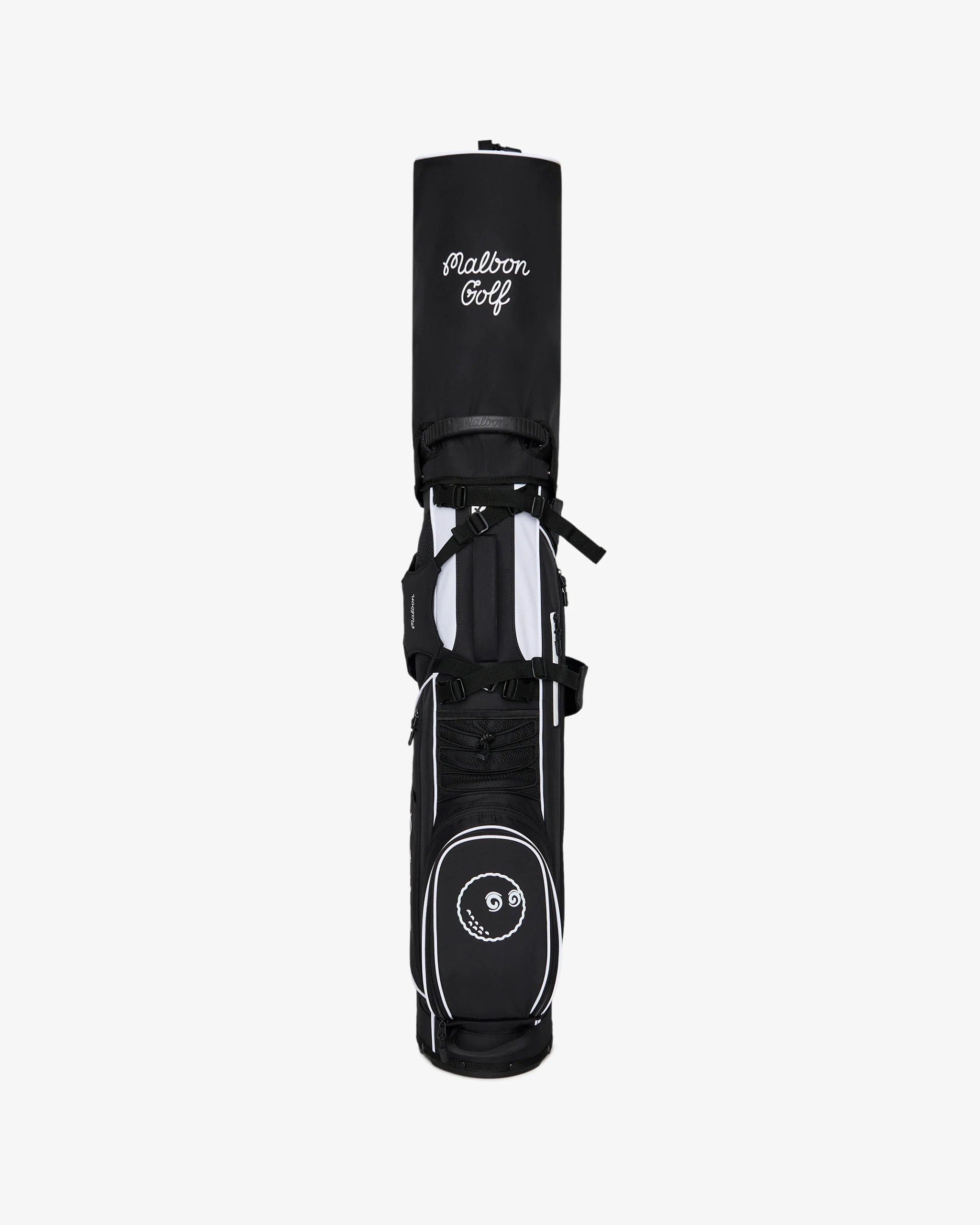Malbon Golf Icons Walking Bag Black