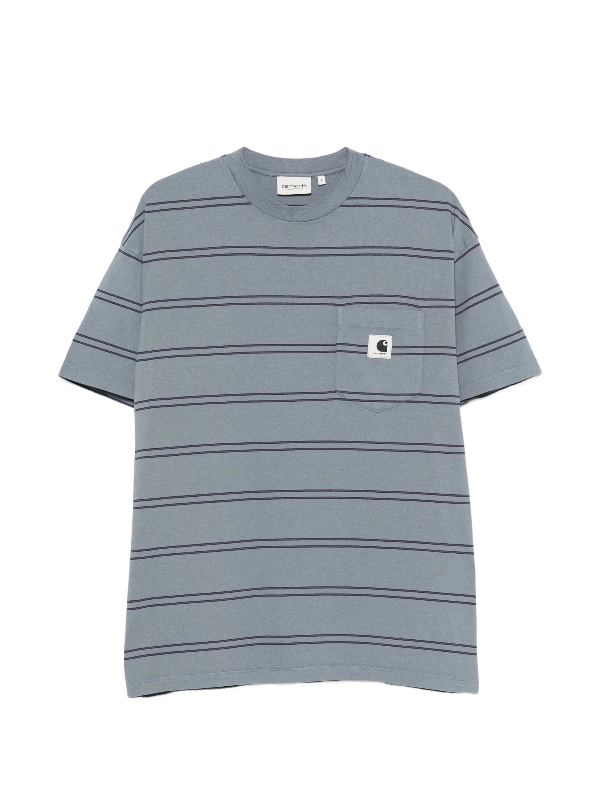 Carhartt WIP stripe - pattern pocket T - shirt