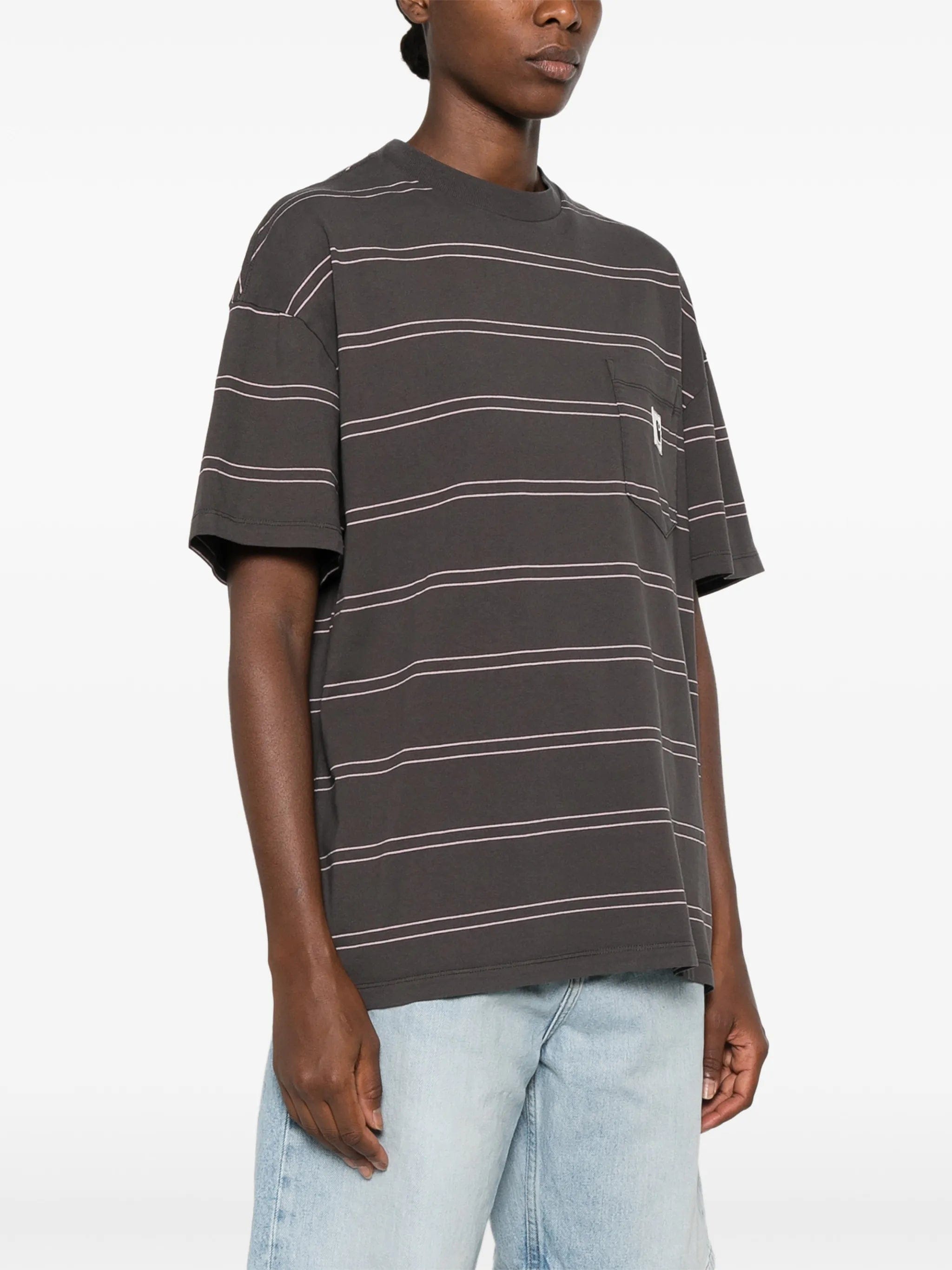 Carhartt WIP striped pocket T - shirt