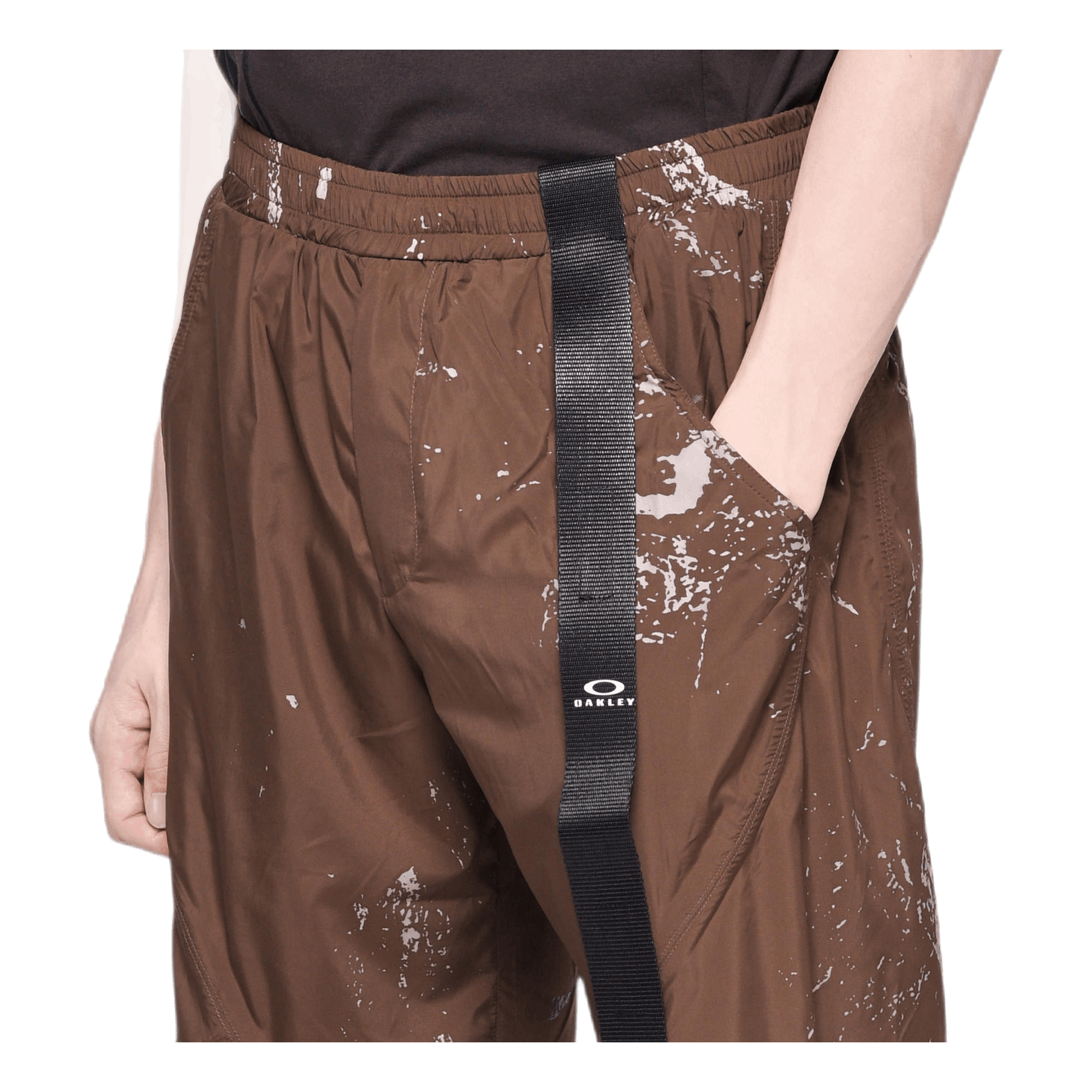 Oakley Rock Print Shorts Brown