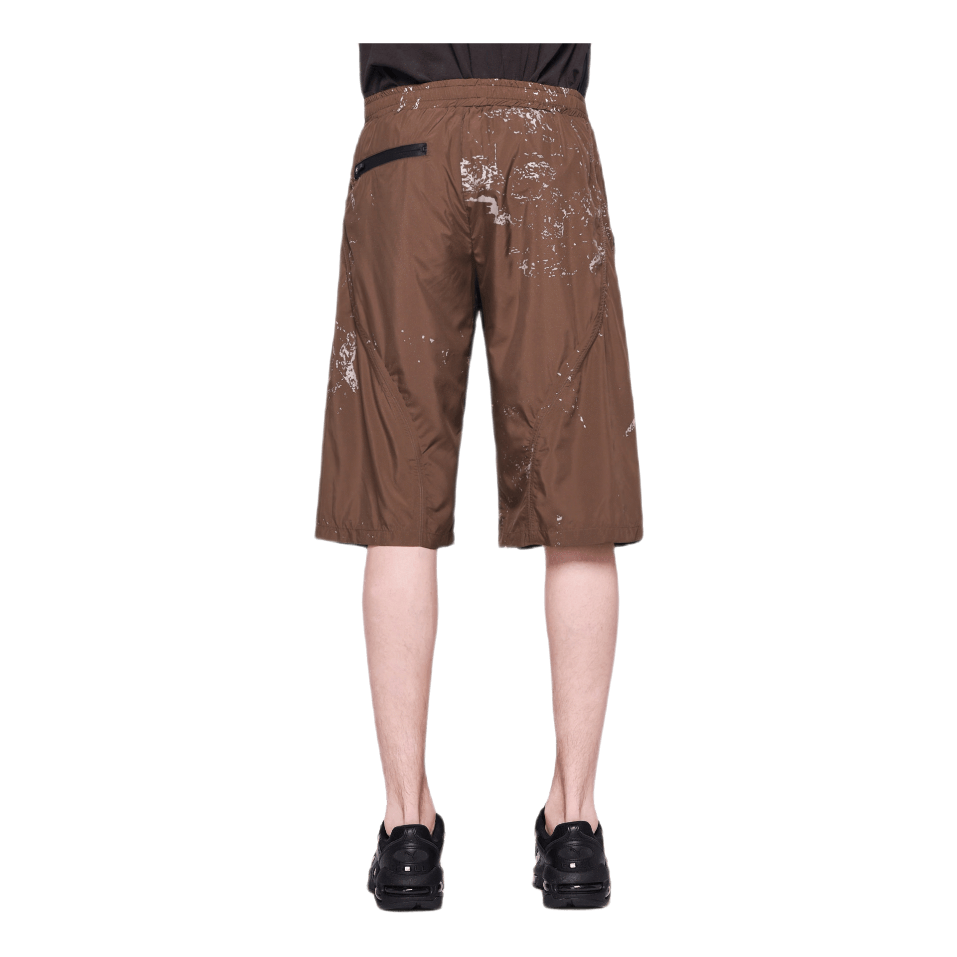 Oakley Rock Print Shorts Brown