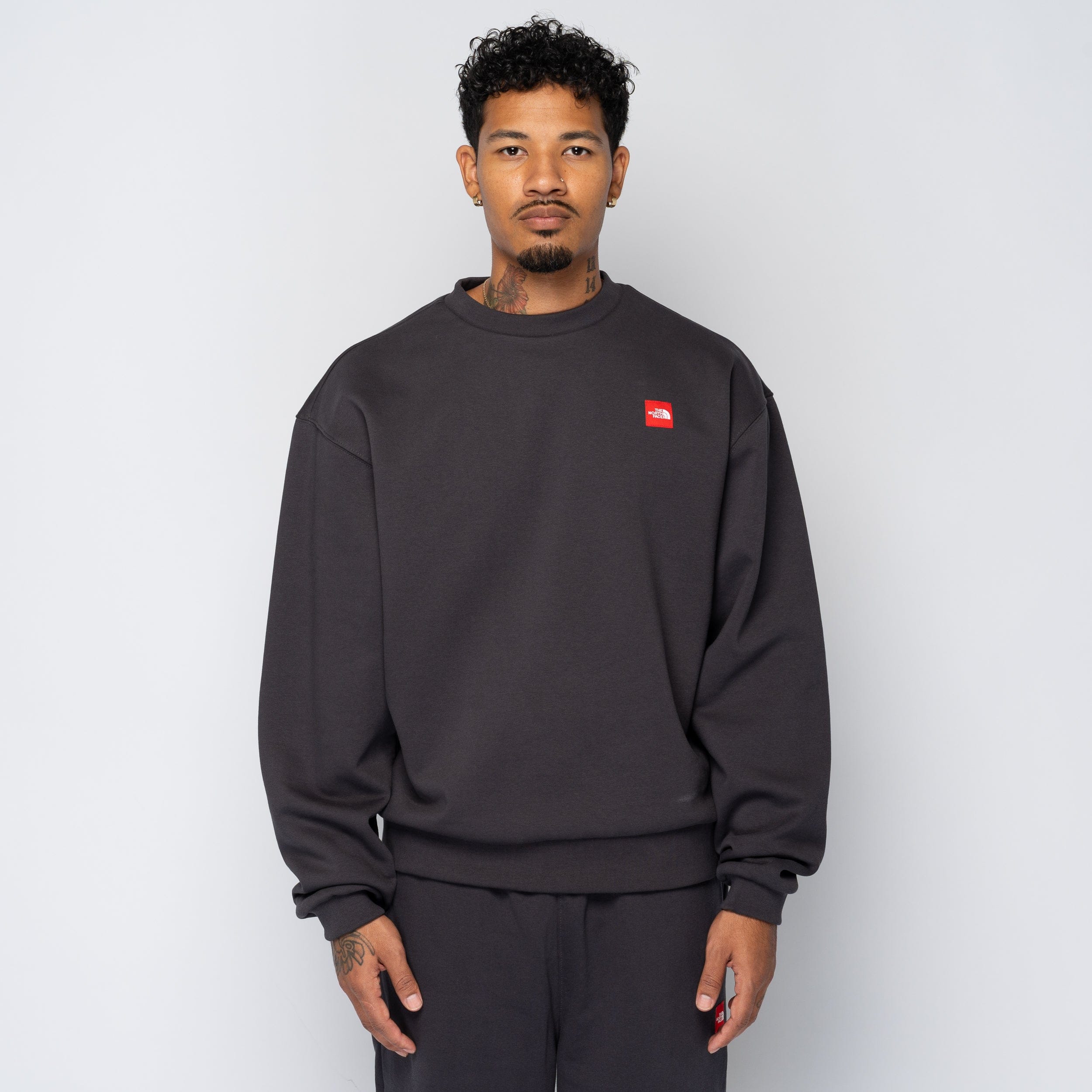 The North Face TNF Red Box Crew Obsidian NF0A8EG1