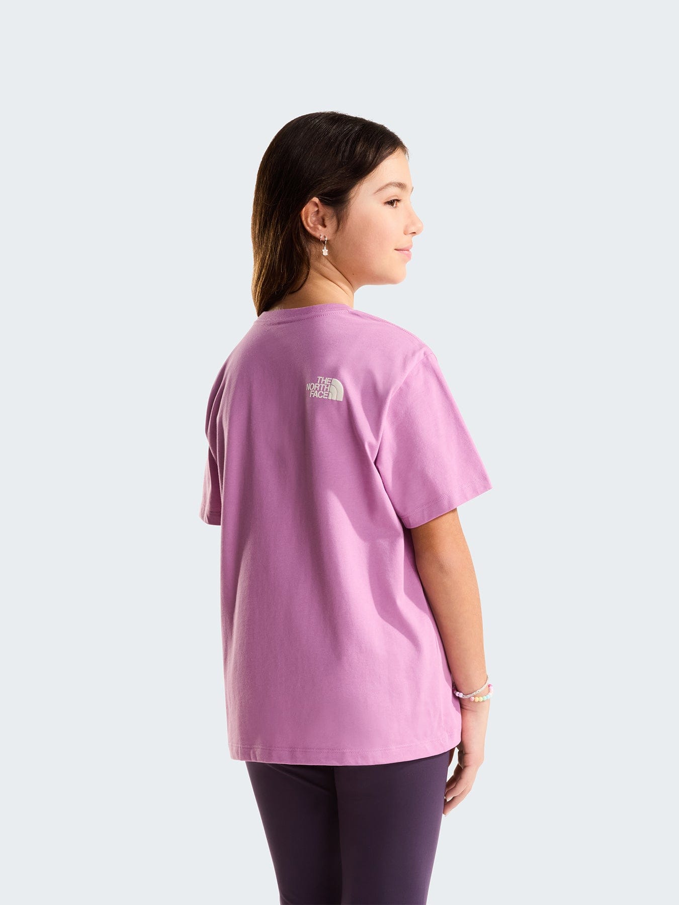 The North Face Kids' Chalbi Relaxed Graphic T - Shirt Purple