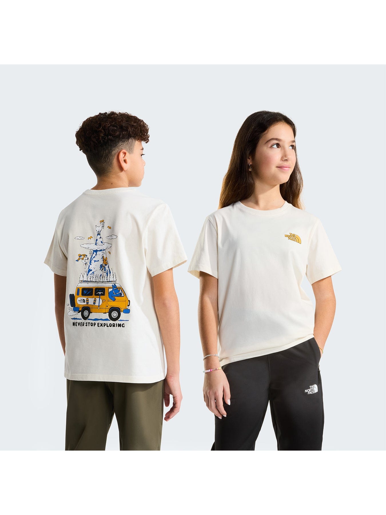 The North Face Kids' Outdoor Graphic T - Shirt White