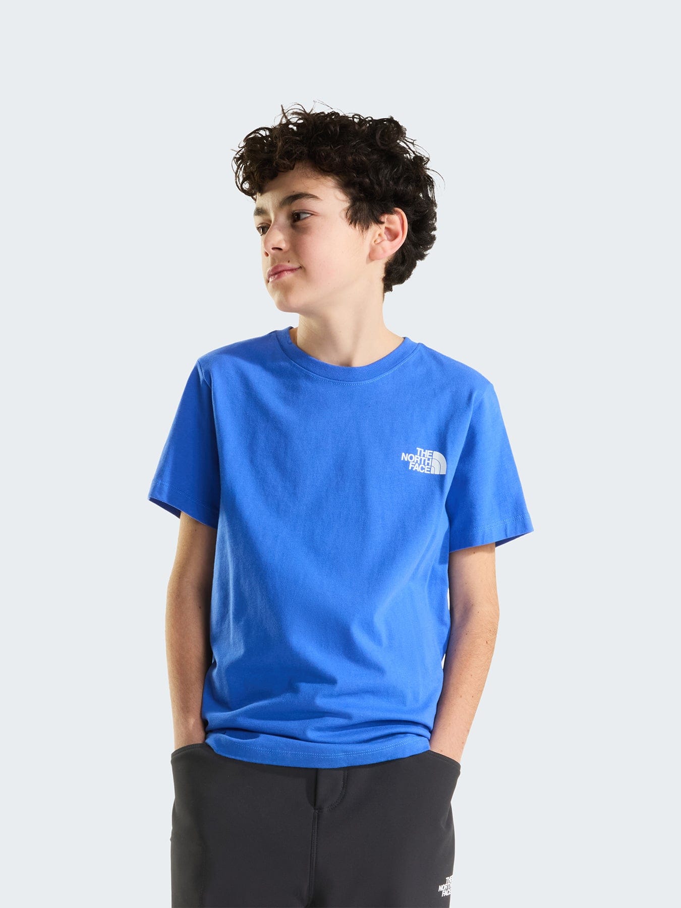 The North Face Kids' Evolution Box NSE T - Shirt Blue