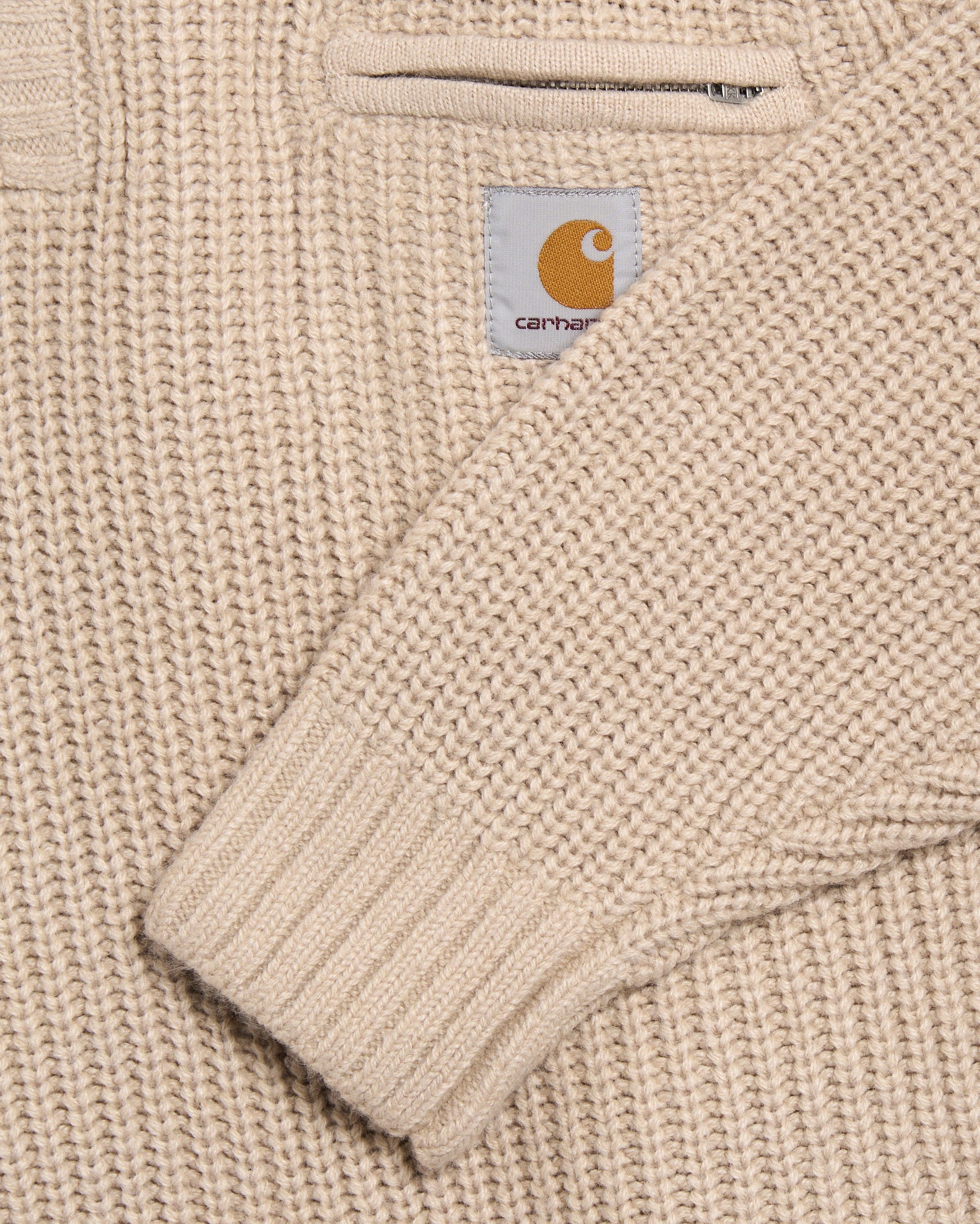 Carhartt WIP Jersey Relaxed Media cremallera Carhartt WIP Detroit para hombre