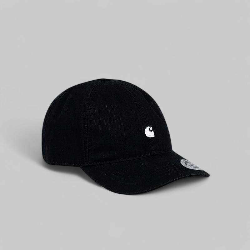 Carhartt WIP Madison Logo Cap - Black/White