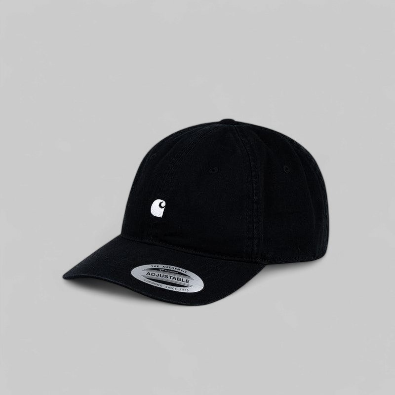 Carhartt WIP Madison Logo Cap - Black/White