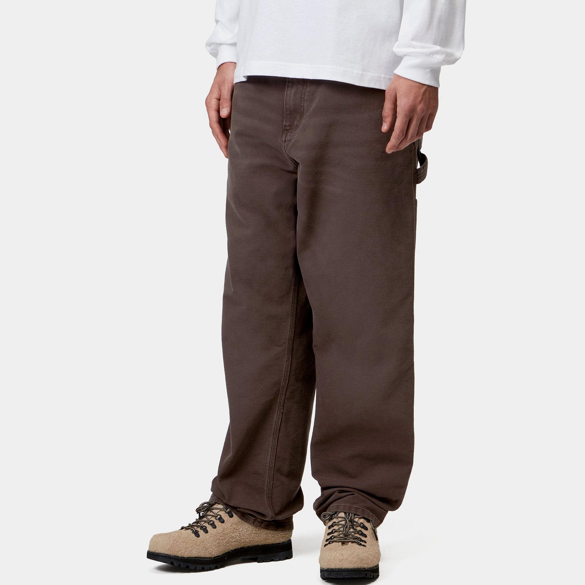 Carhartt WIP Single Knee Pant (Tobacco Stone Canvas)