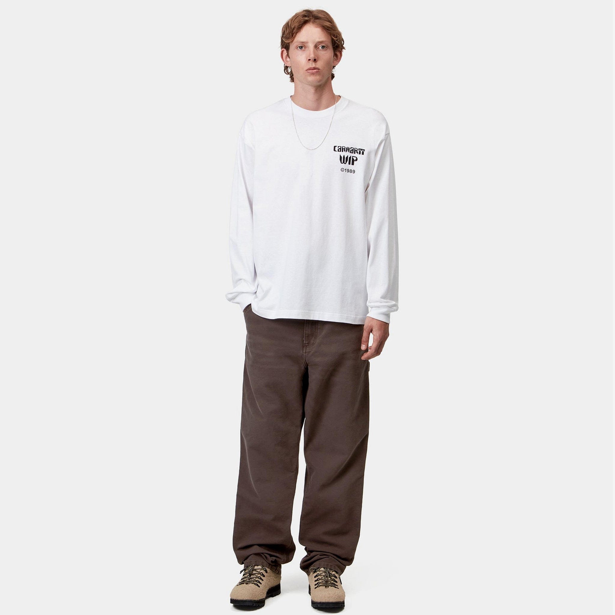 Carhartt WIP Single Knee Pant (Tobacco Stone Canvas)