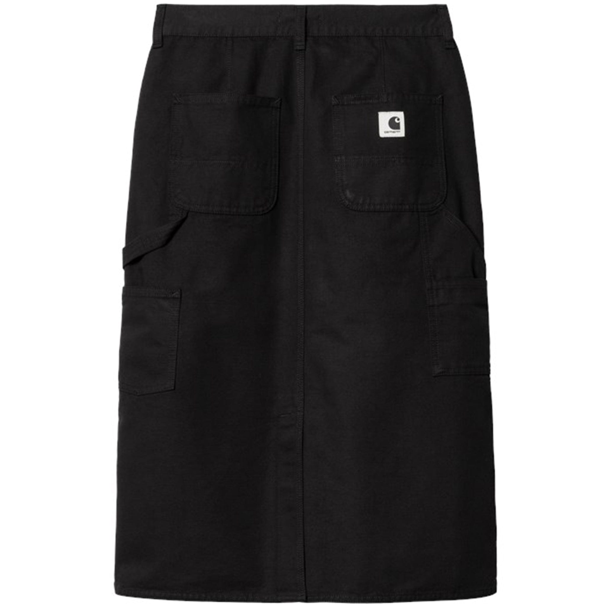 Carhartt WIP W' Double Knee Skirt (Black Rinsed)