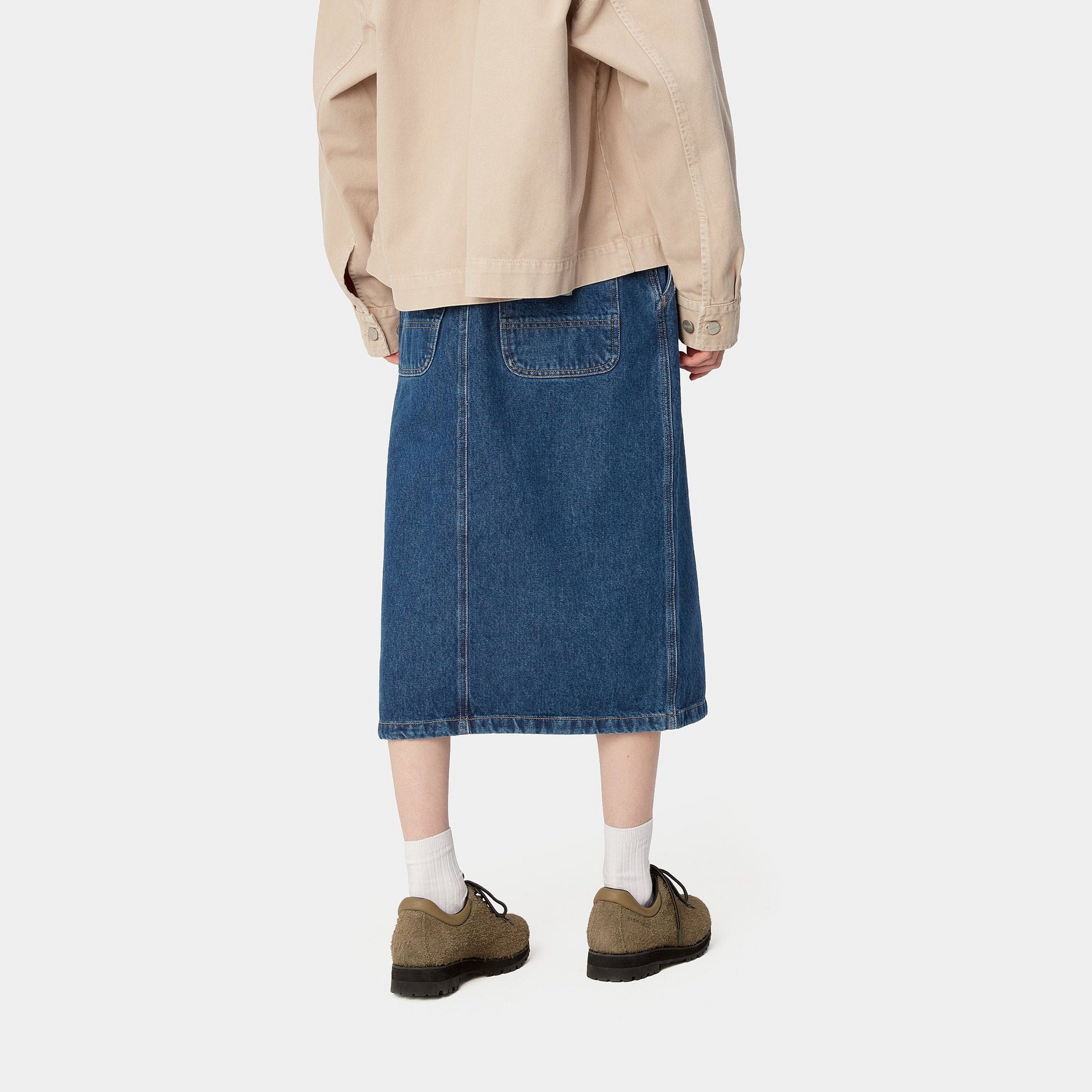 Carhartt WIP W' COLBY SKIRT (Blue Stone Washed)