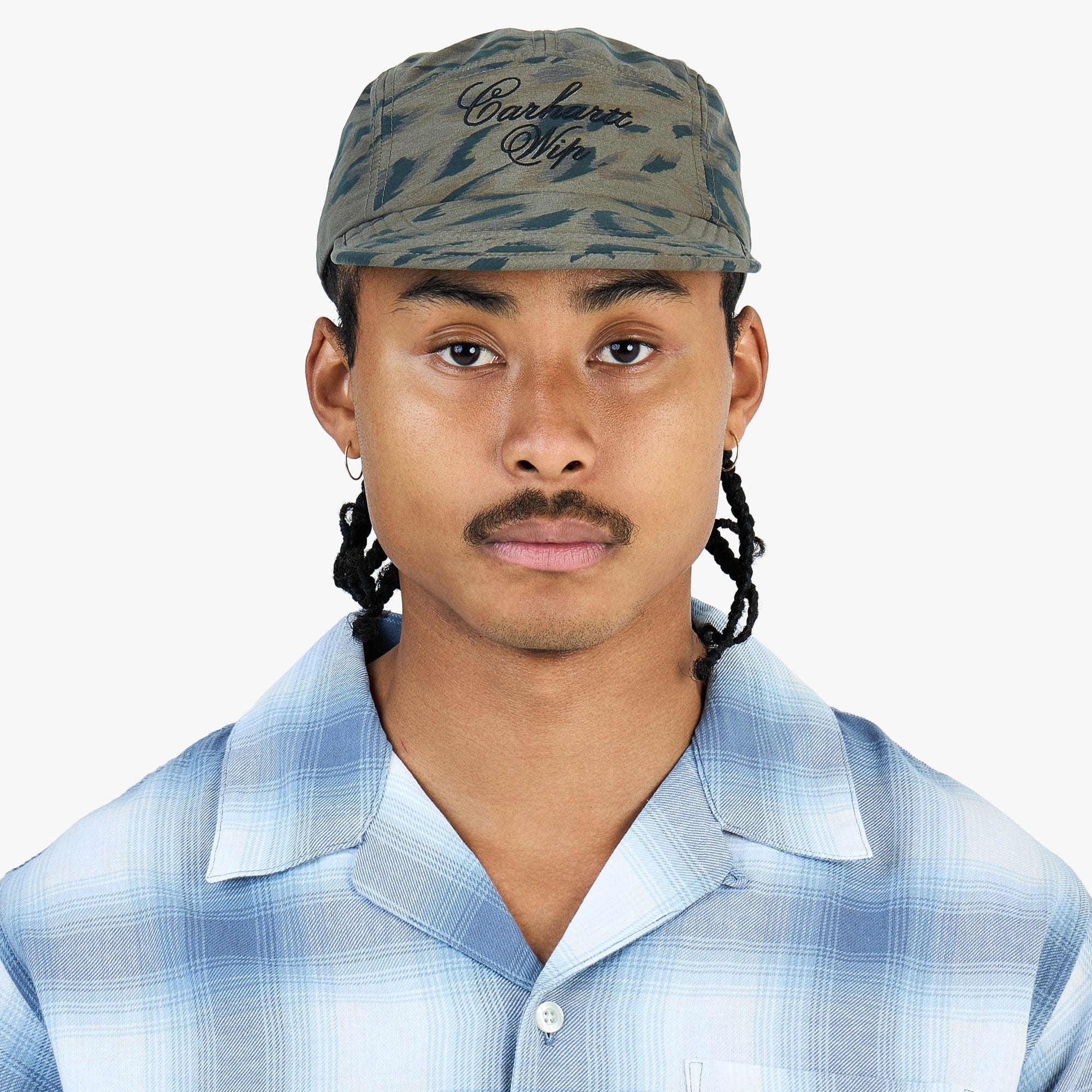 Carhartt WIP Travon Cap Duck Feather Print / Cypress